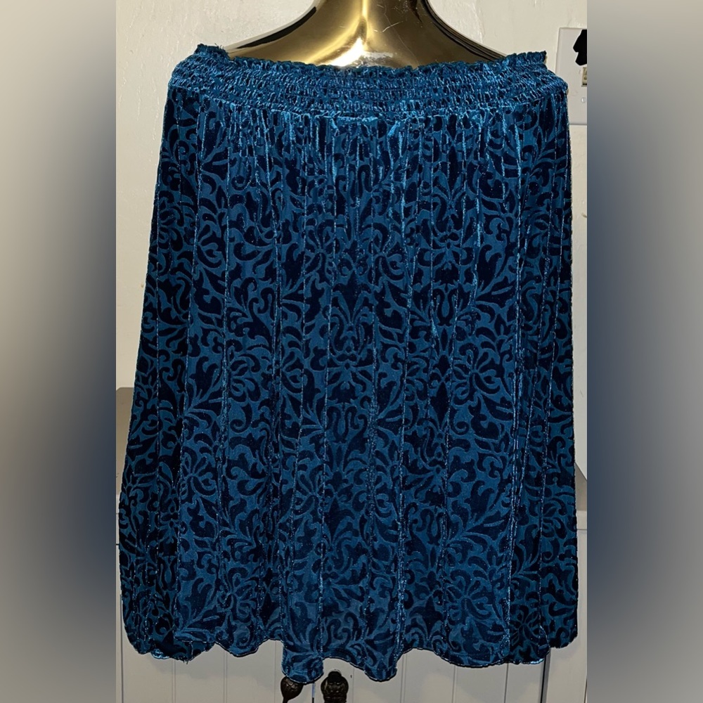 Loft Velvet Blouse